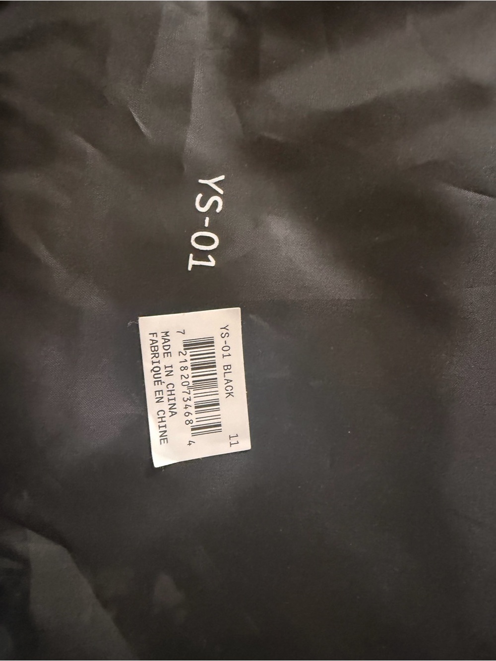 Brand New Yeezy Slides YS-01 Black – Men’s Size 11 - Picture 6 of 8